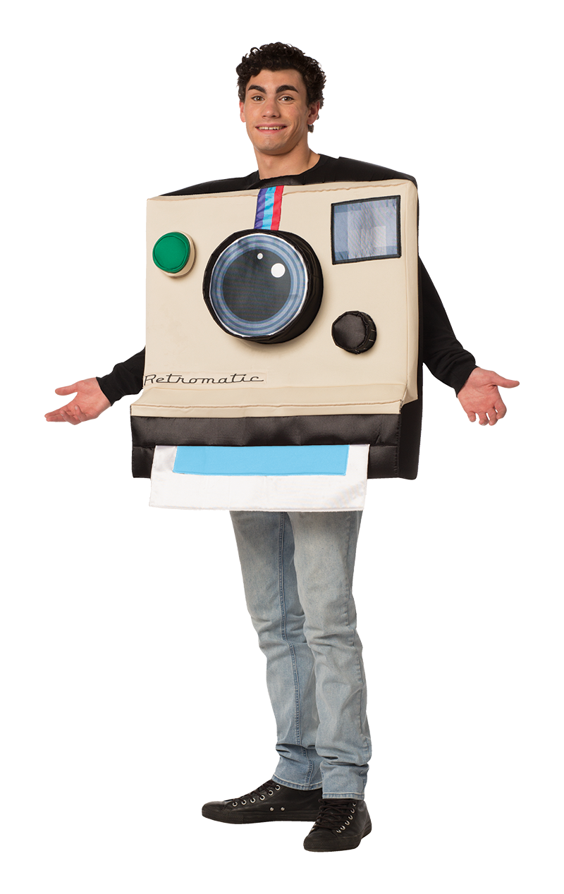 Retro Polaroid Camera Costume