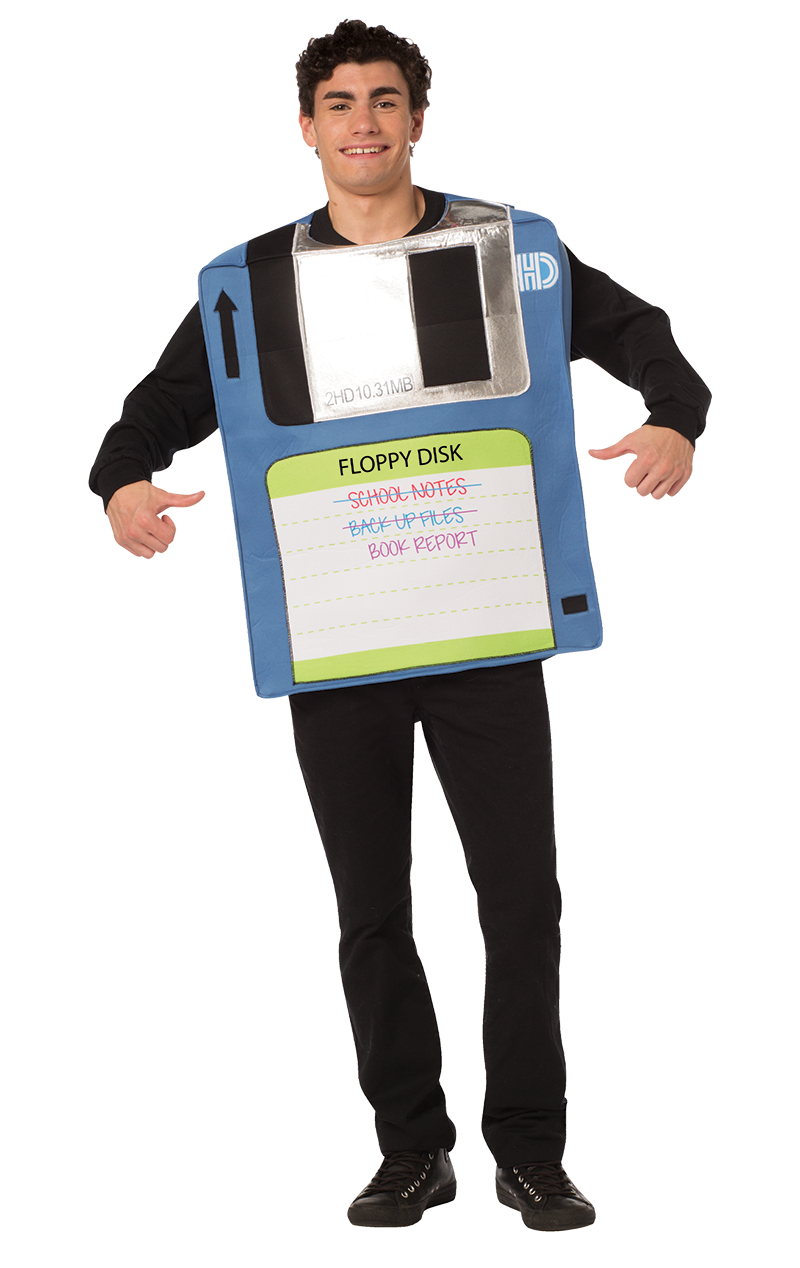 Adult Floppy Disc Costume