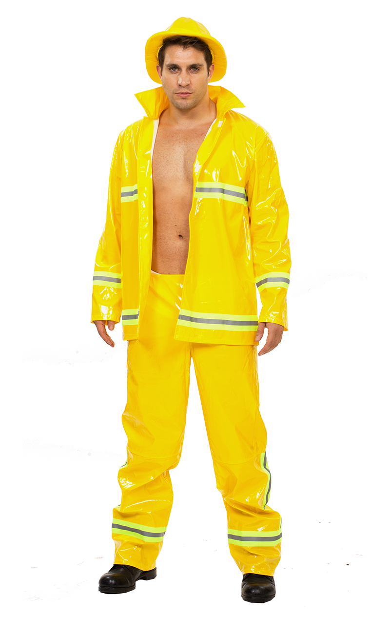 Mens Fireman Costume