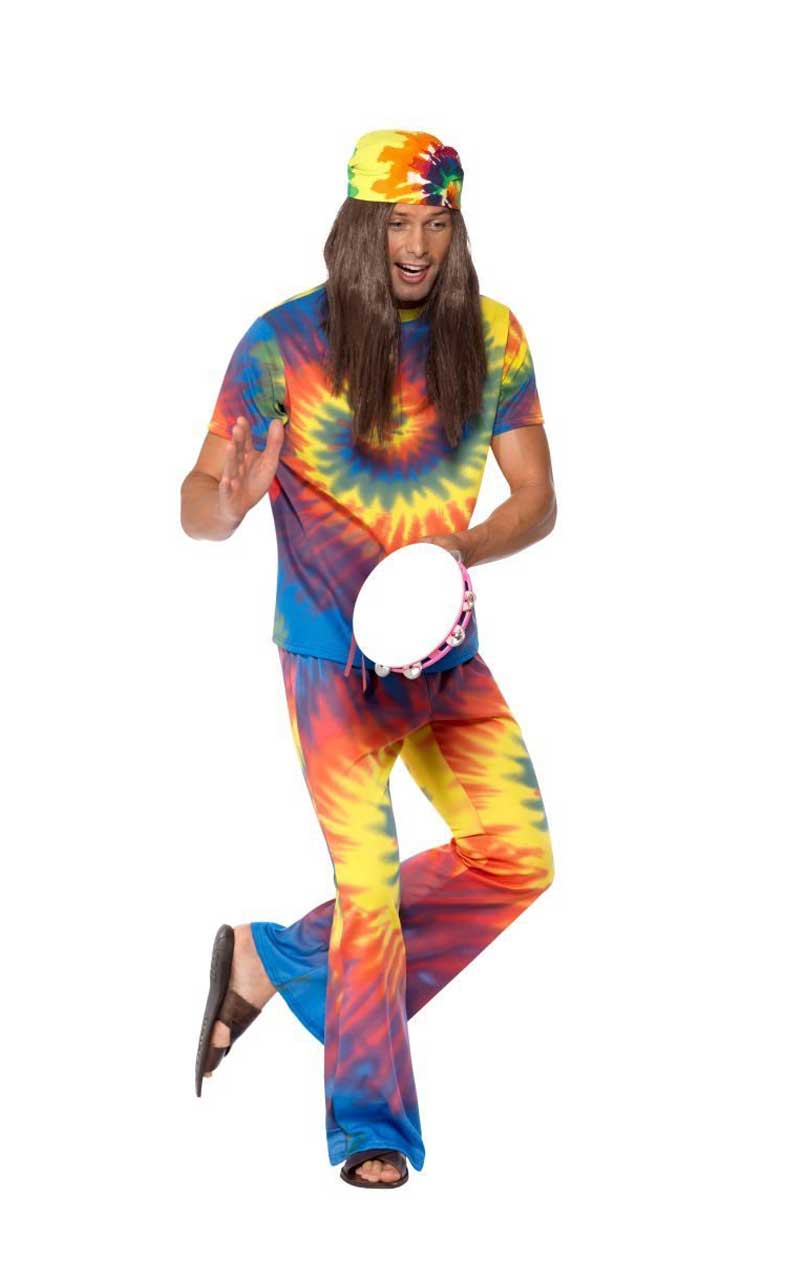 Mens 60s Tie Die Costume