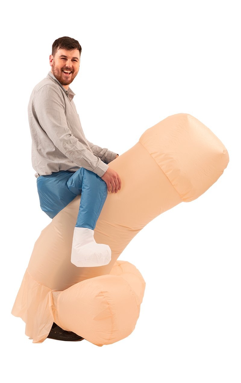 Adult Ride On Penis Inflatable Costume