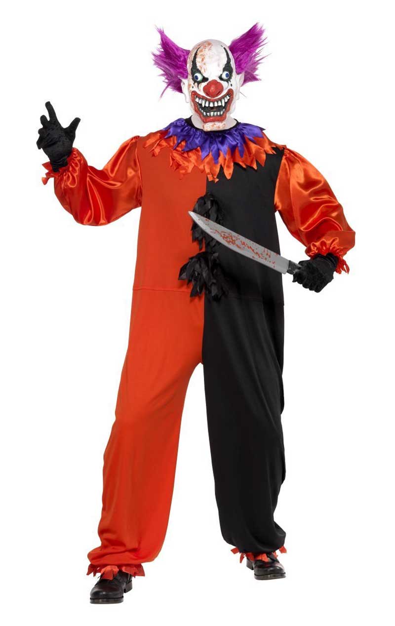 Adult Sinister Bo Bo the Clown Costume