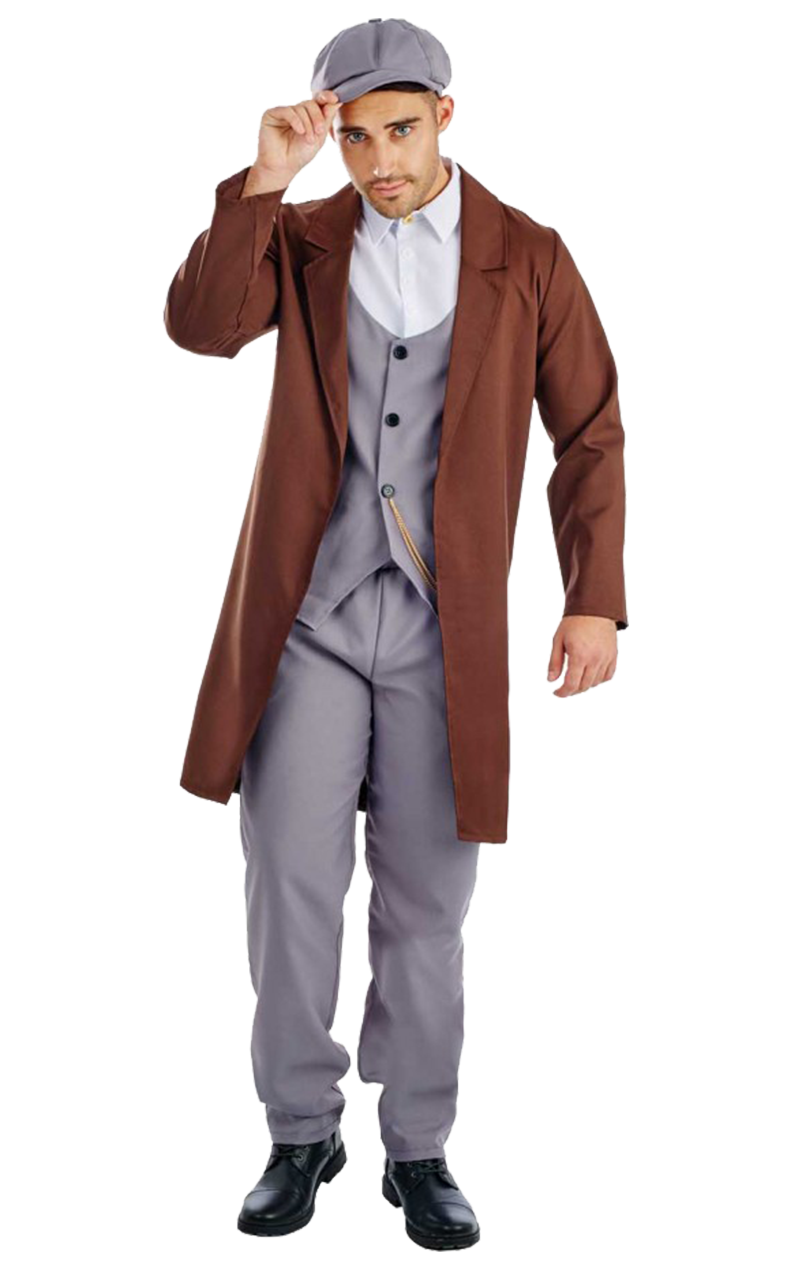 Mens Peaky Blinders Gangster Costume