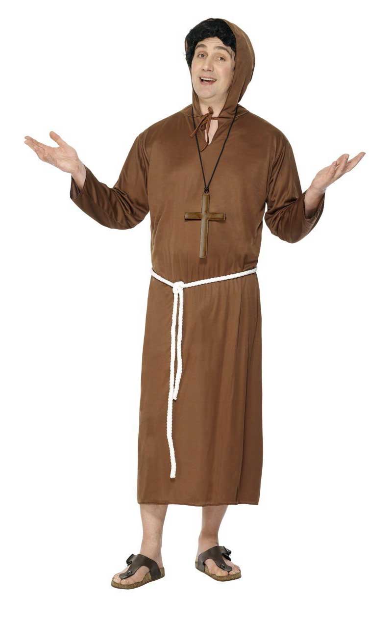 Mens Religious Monk Costume