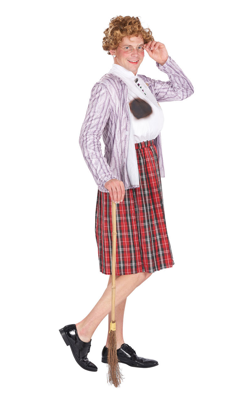 Mens Scottish Nanny Costume
