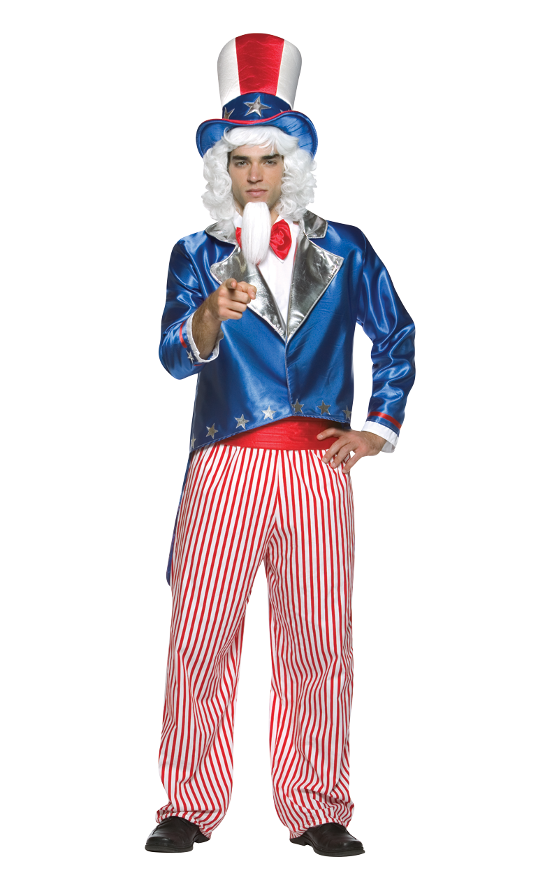 Adult USA Uncle Sam Costume