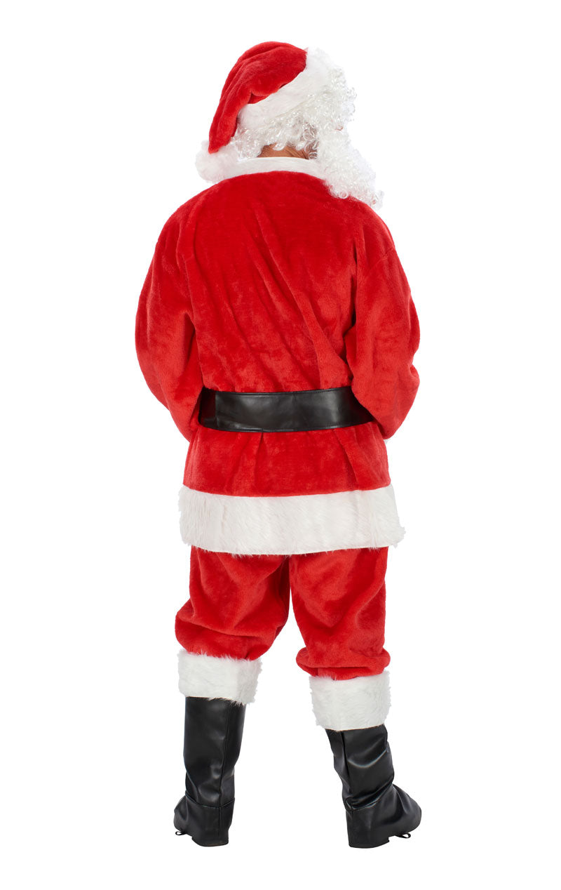 Adult Deluxe Plush Santa Costume