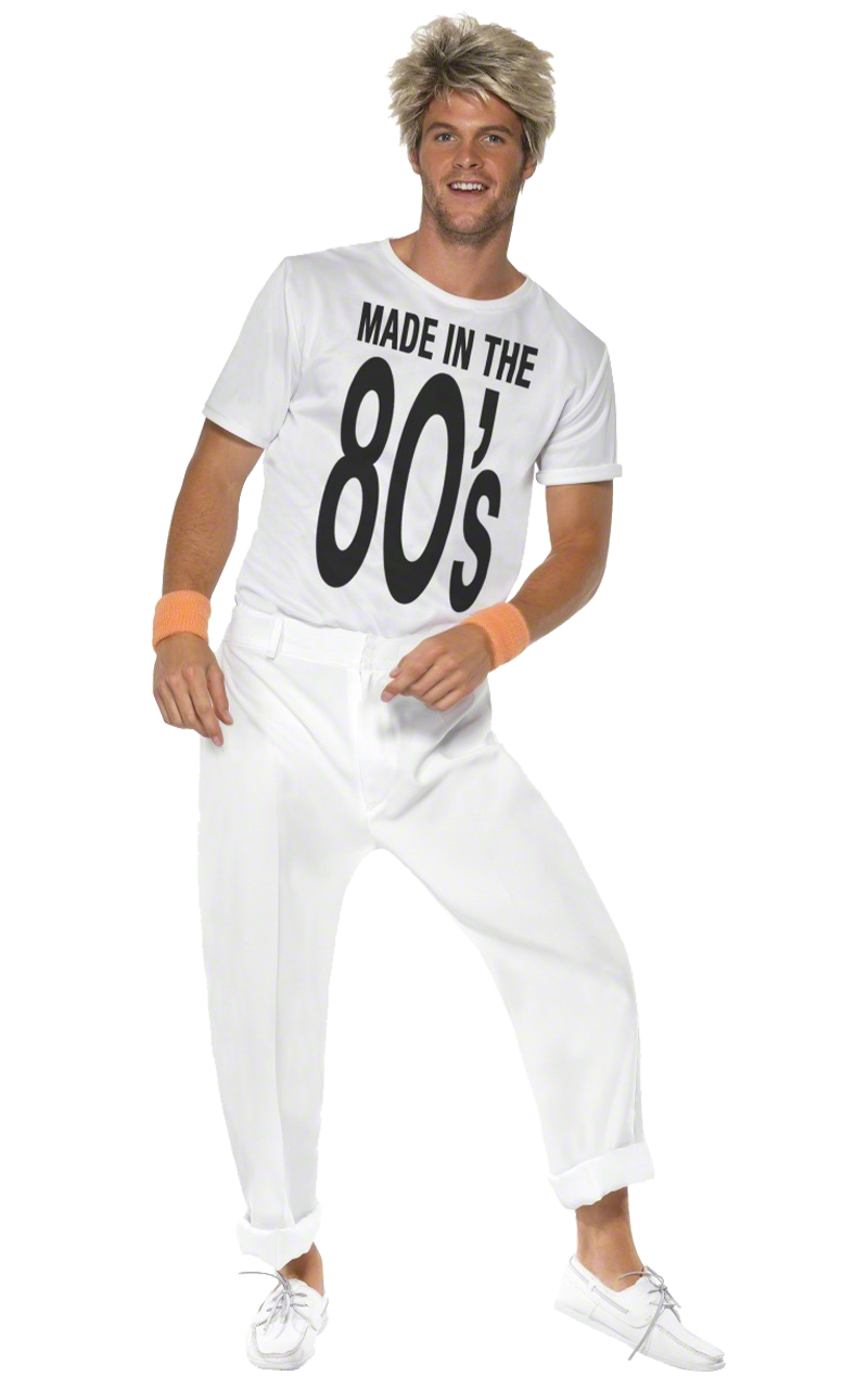 Mens Made in the 80s Costume
