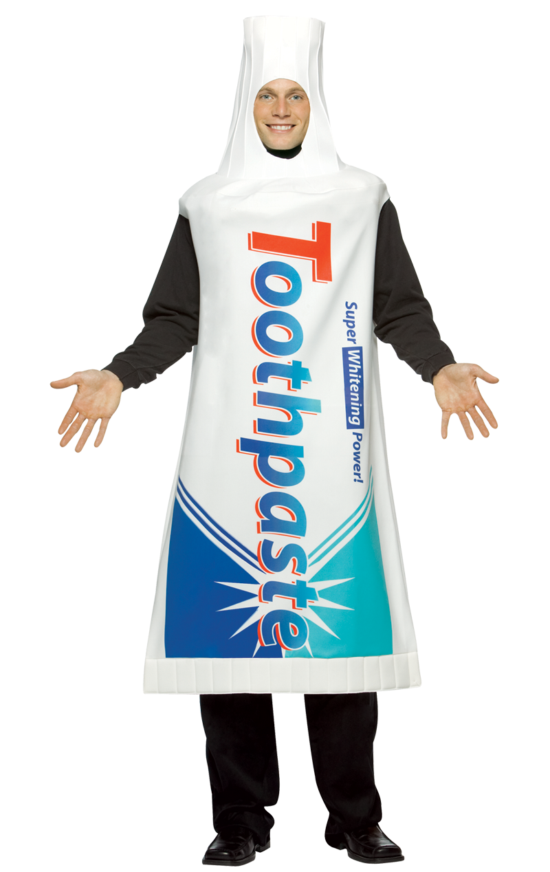 Adult Toothpaste Costume