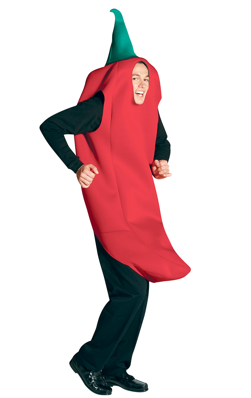 Adult Red Hot Chilli Pepper Costume