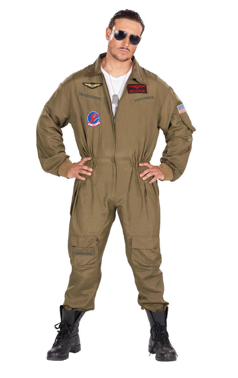 Adult Fighter Pilot Unisex Costume