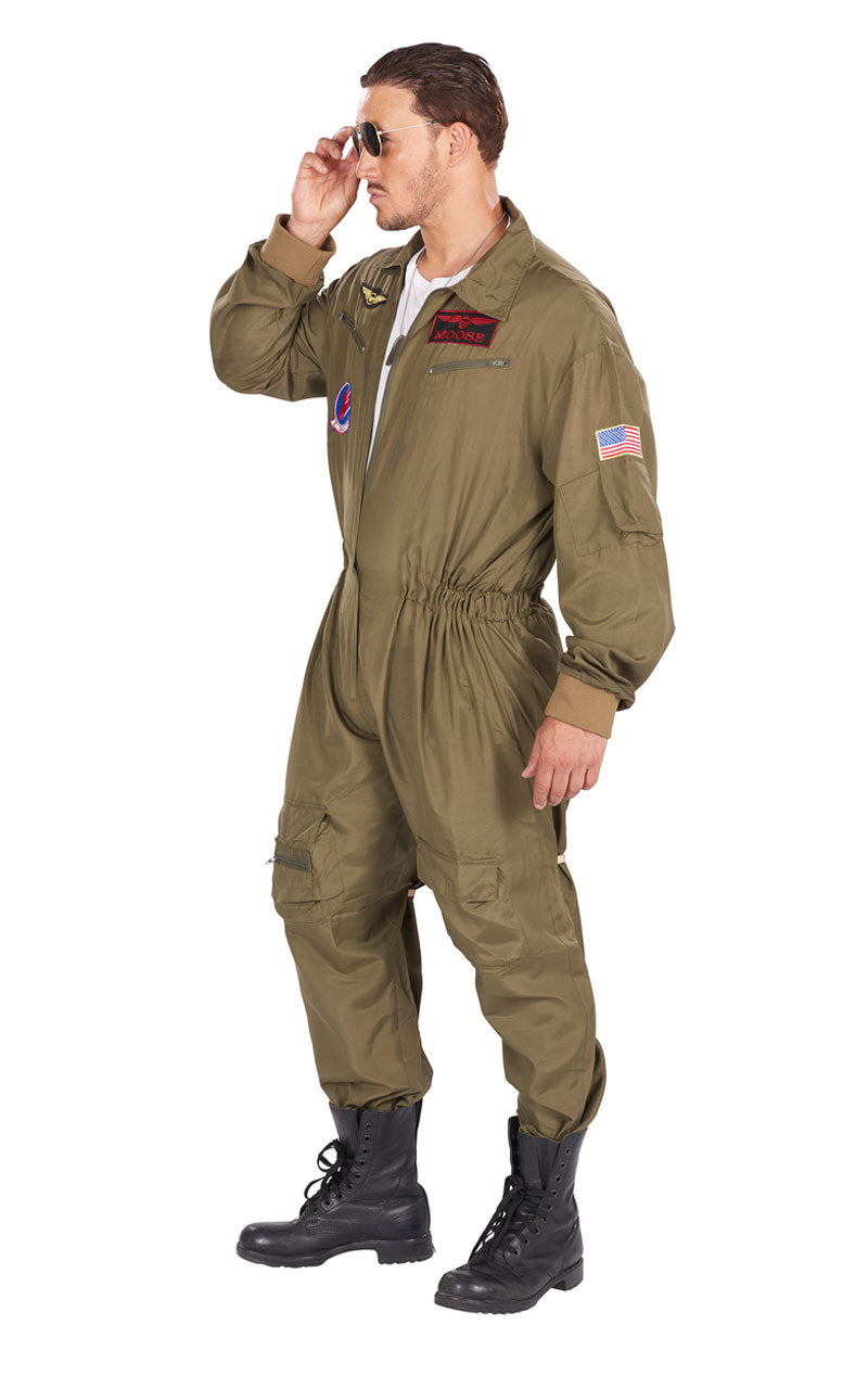 Adult Fighter Pilot Unisex Costume