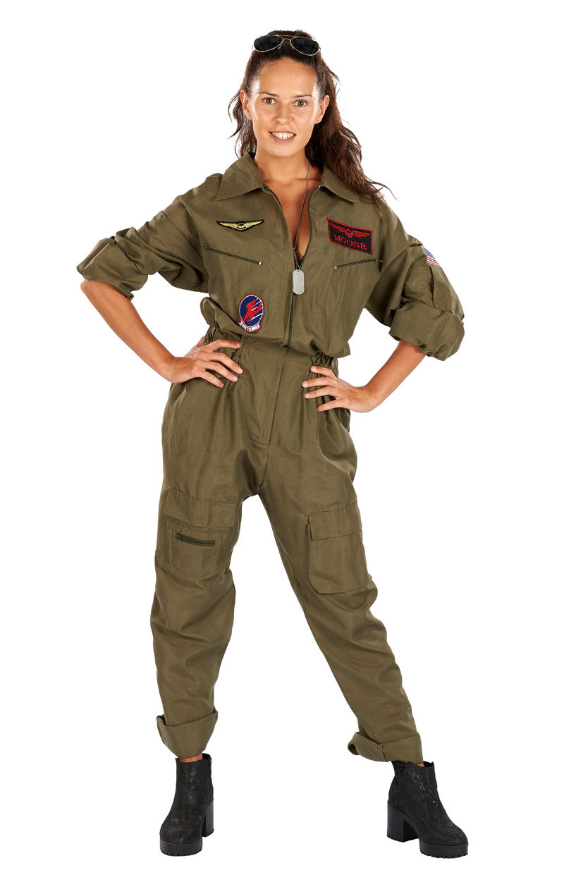 Adult Fighter Pilot Unisex Costume