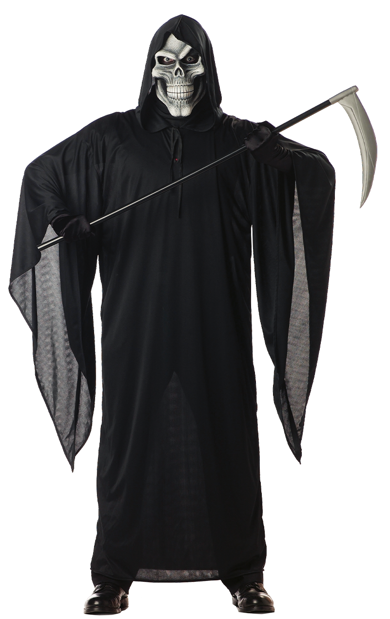 Mens Death Reaper Halloween Costume