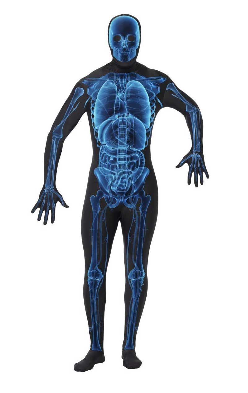 Mens X-Ray Second Skin Suit Costume