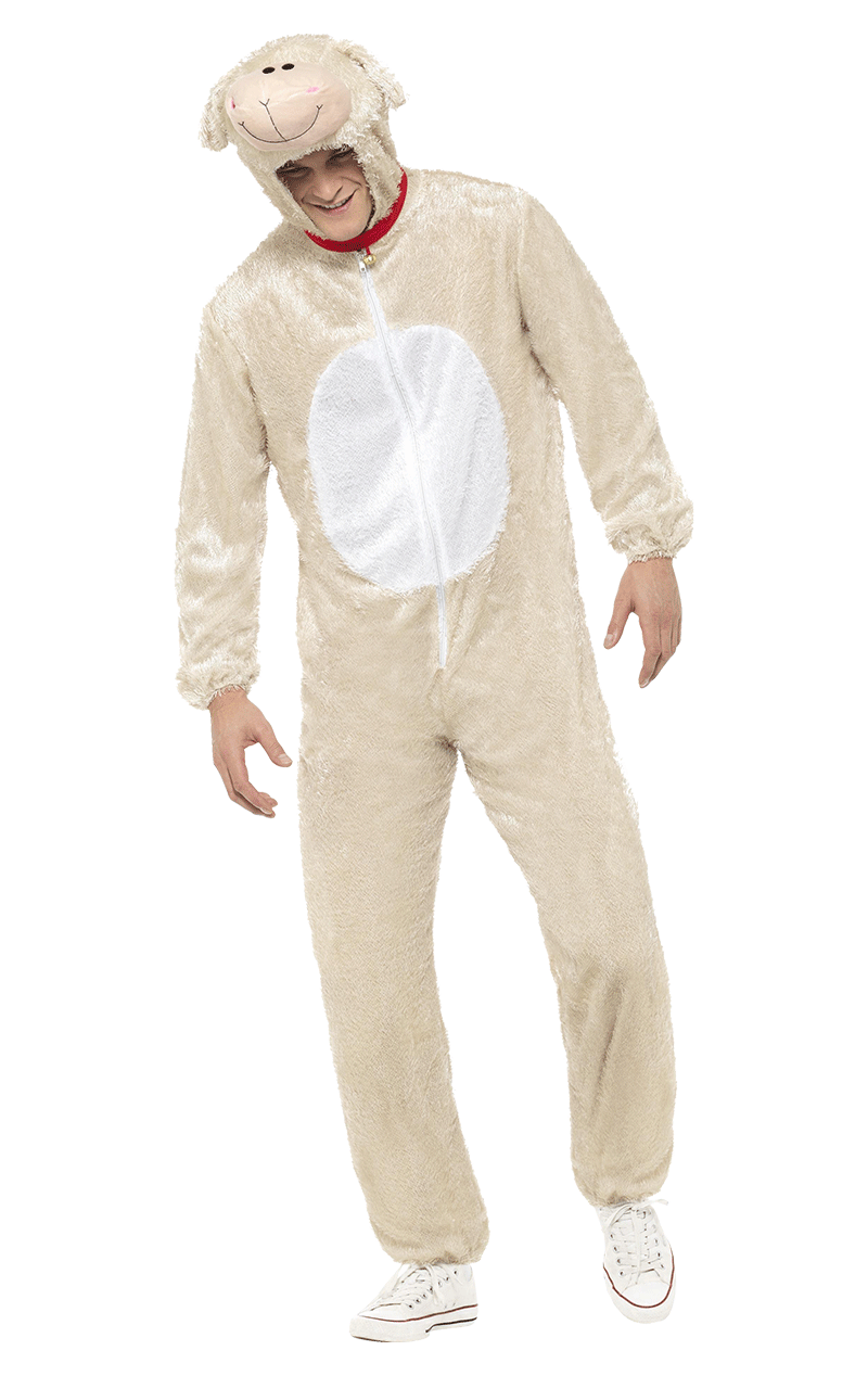 Adult Lamb Onesie Costume