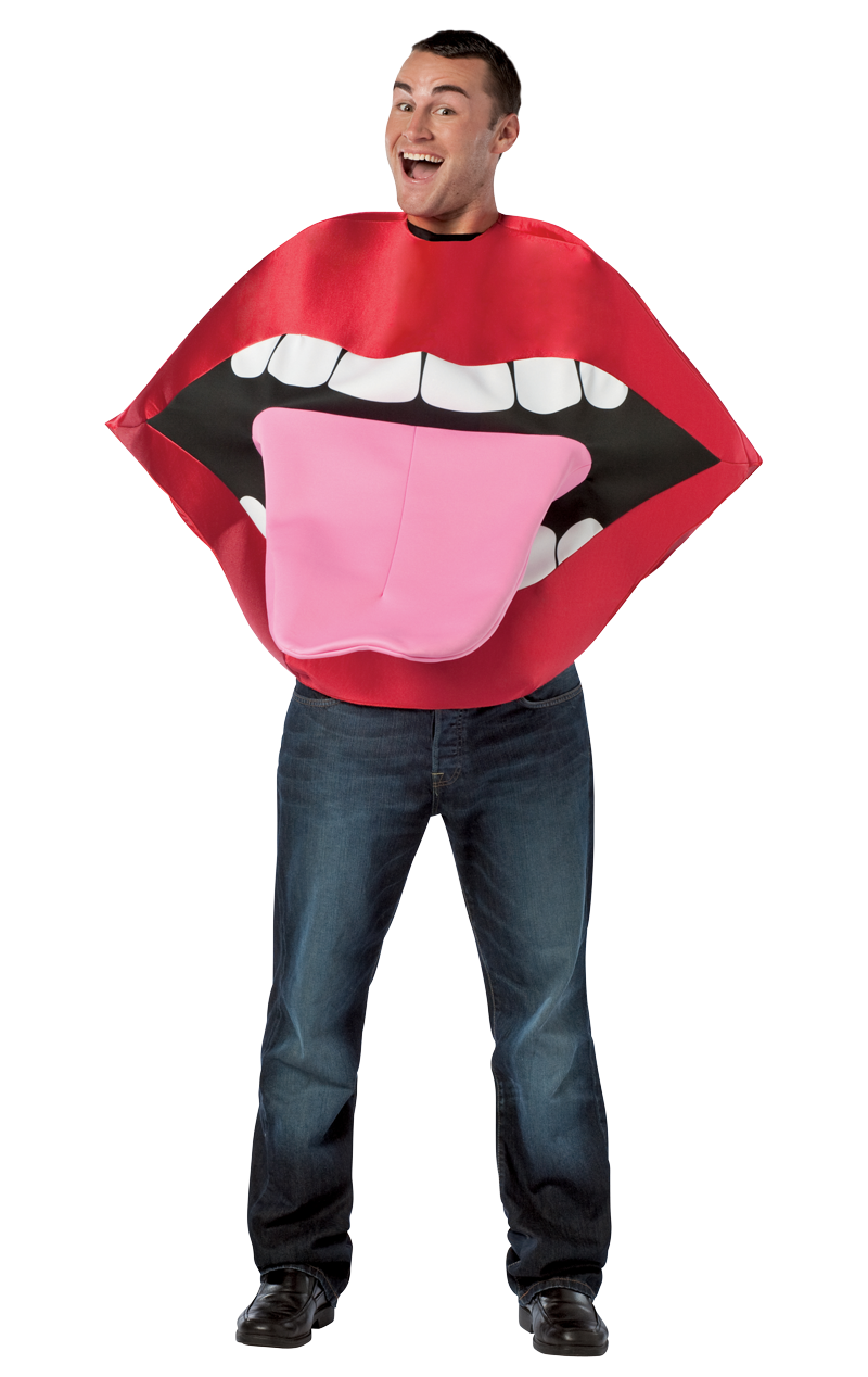 Adult Lips and Tongue Costume