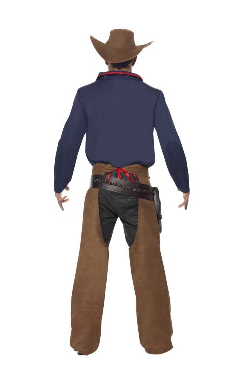 Mens Cowboy Fancy Dress Costume