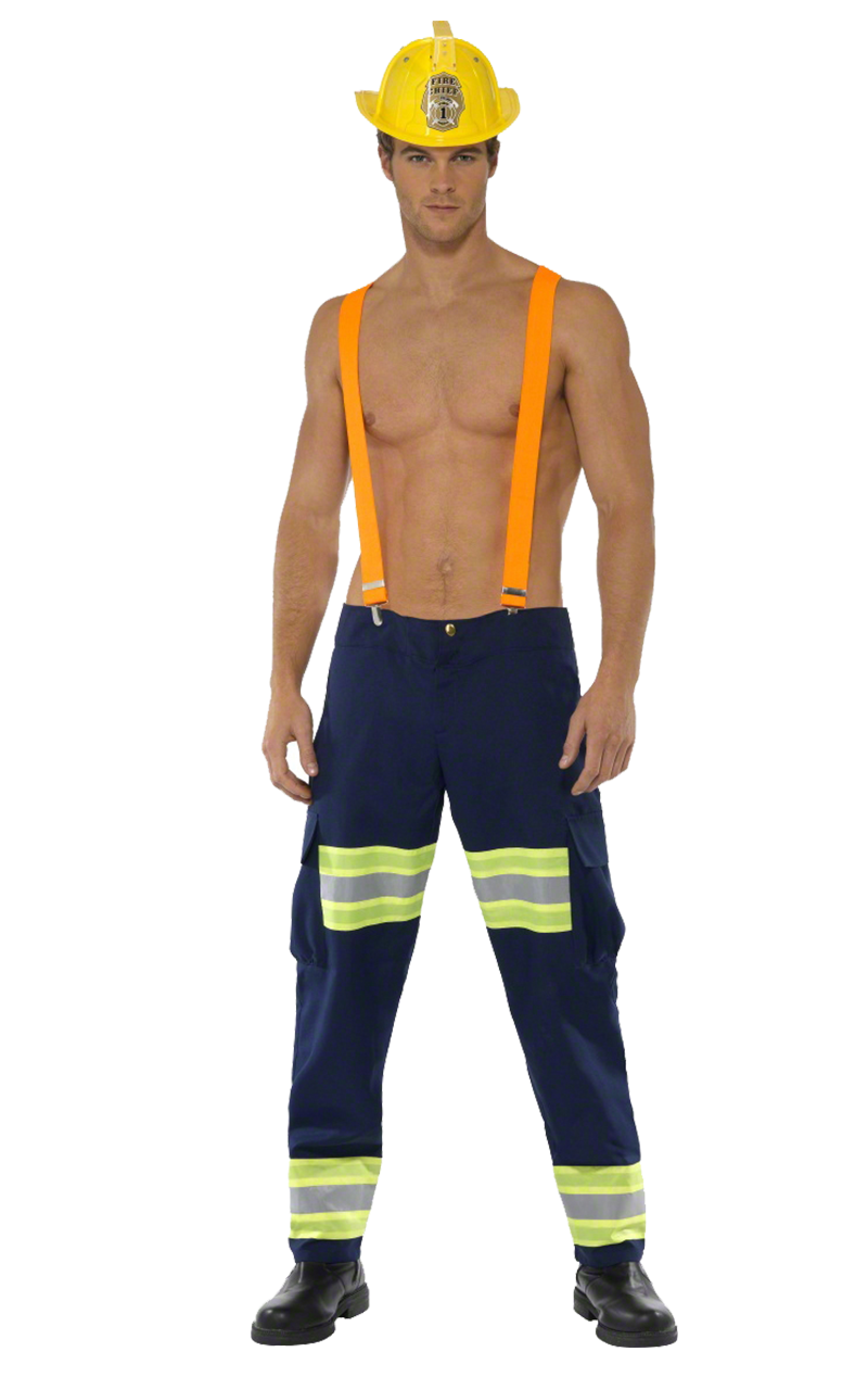 Mens Sexy Fireman Costume