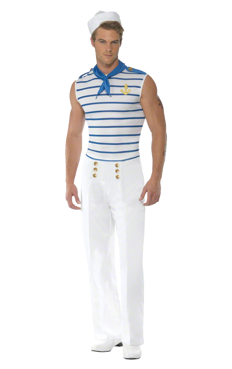 Fever Mens French Sailor Costume