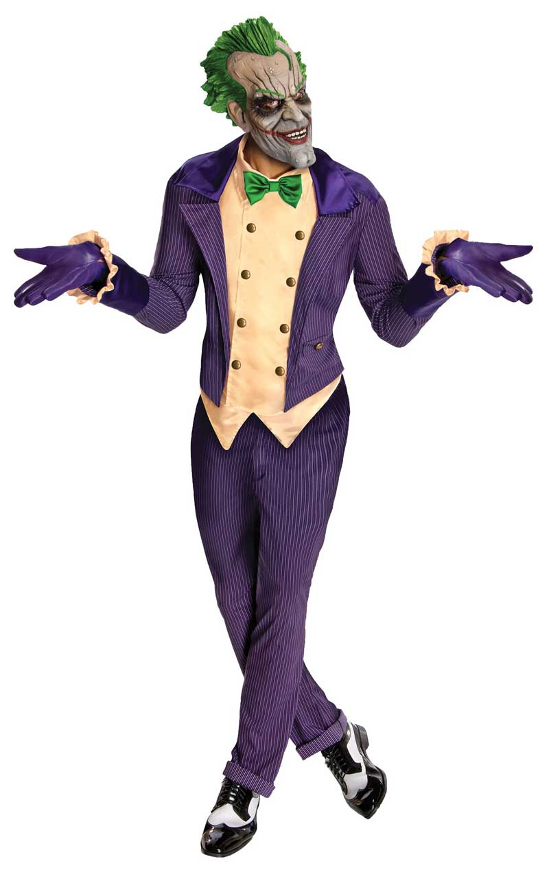 Mens Arkham Joker Costume