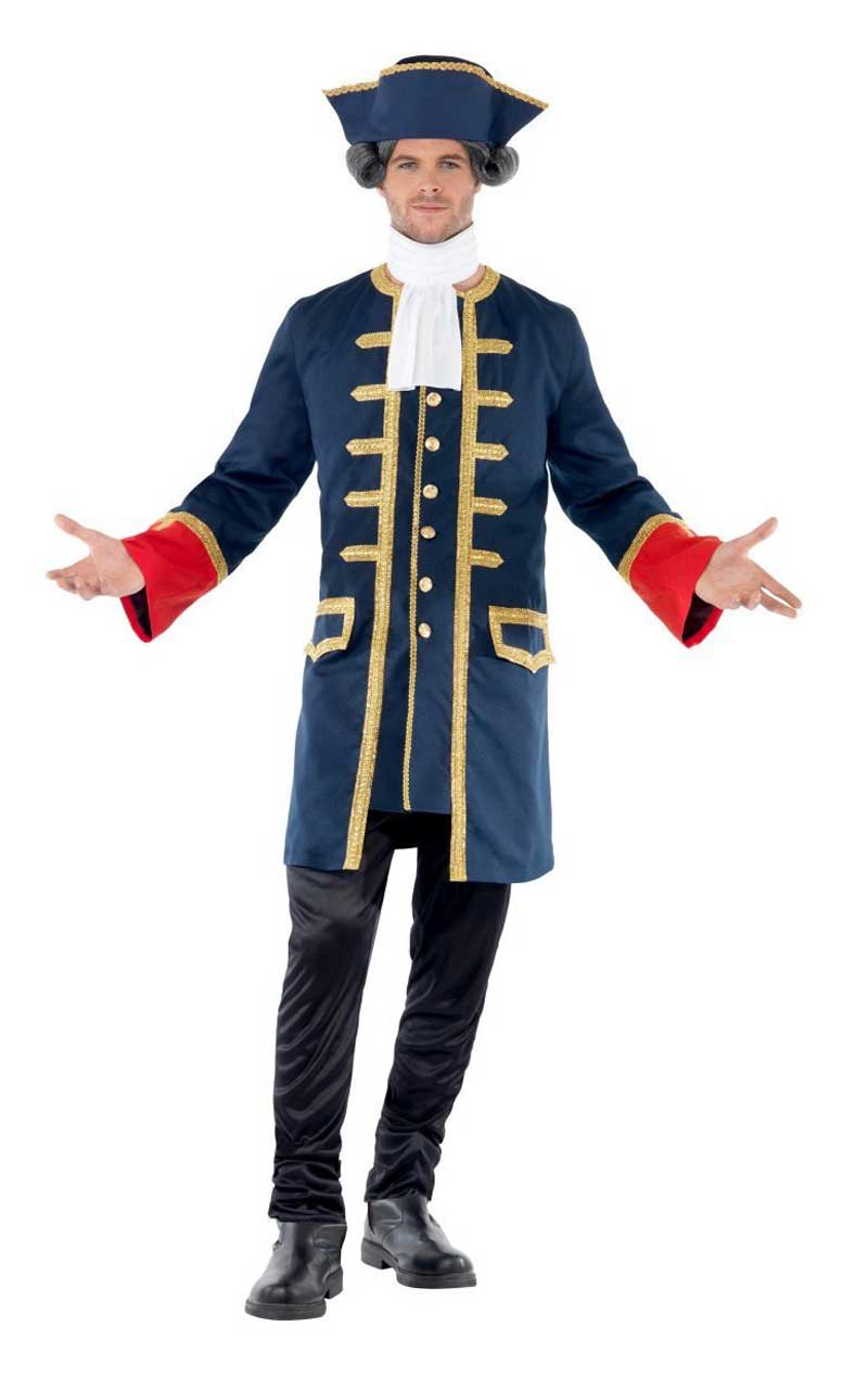 Mens Pirate Captain Costume