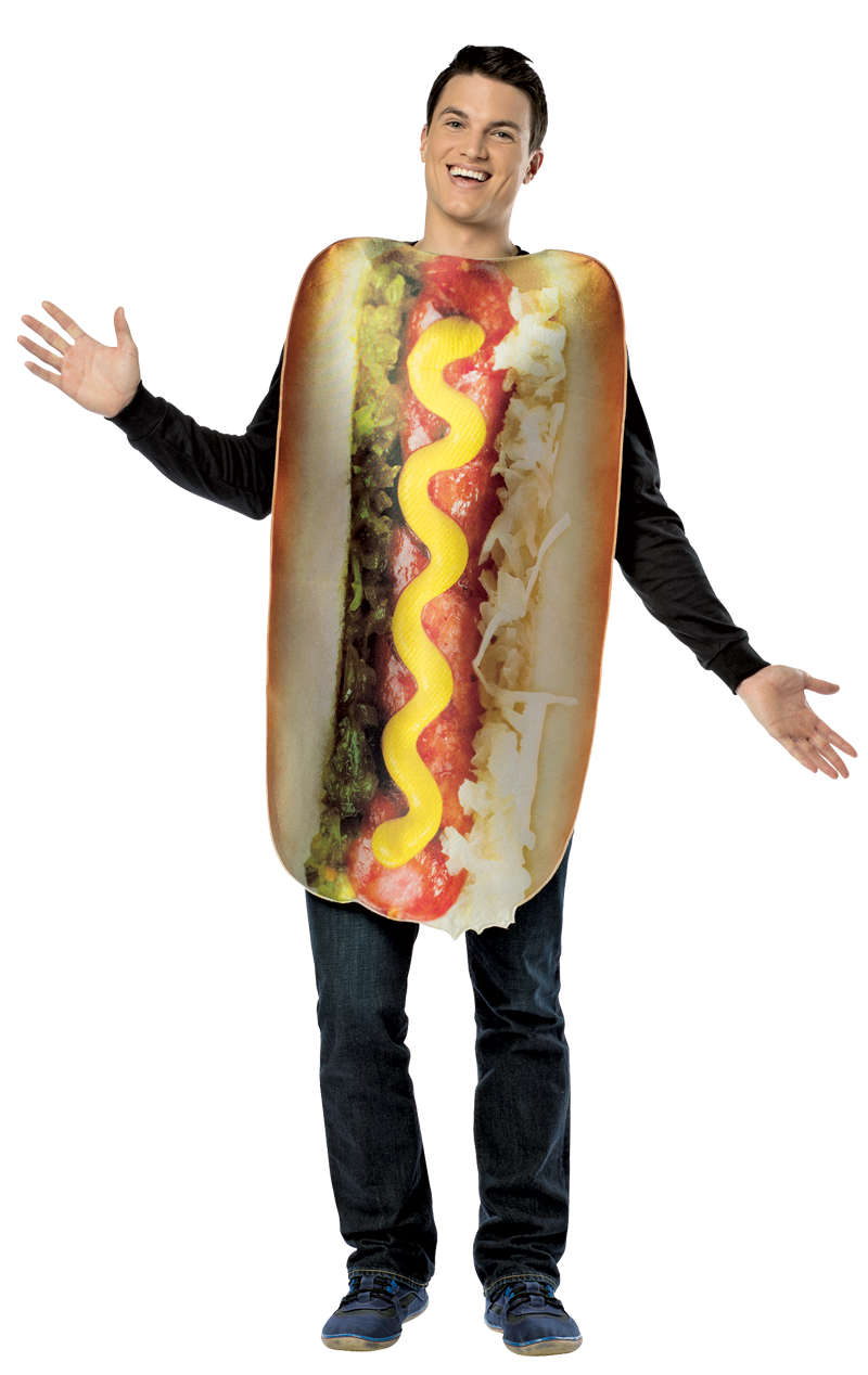 Adult Loaded Hot Dog Costume