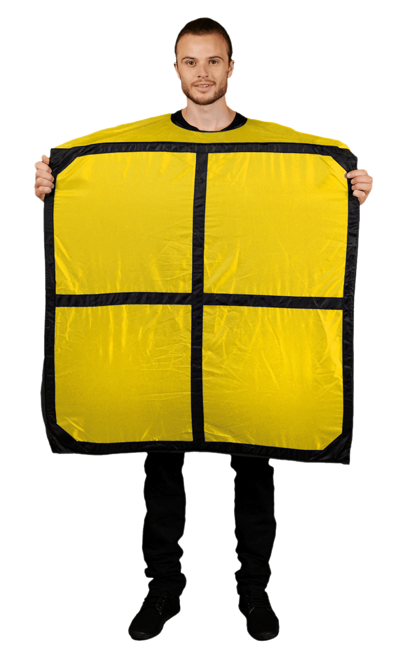 Adult Tetris O Yellow Morph Costume