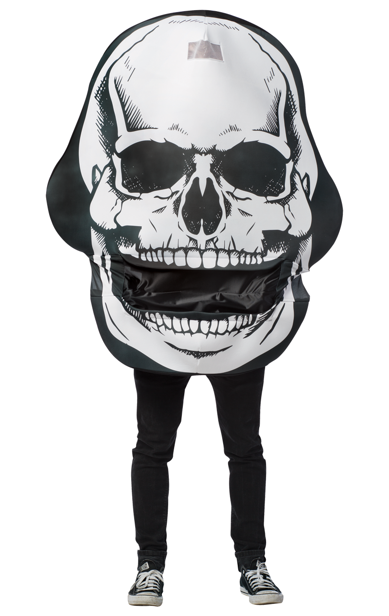 Adult Giant Skull Halloween Costume