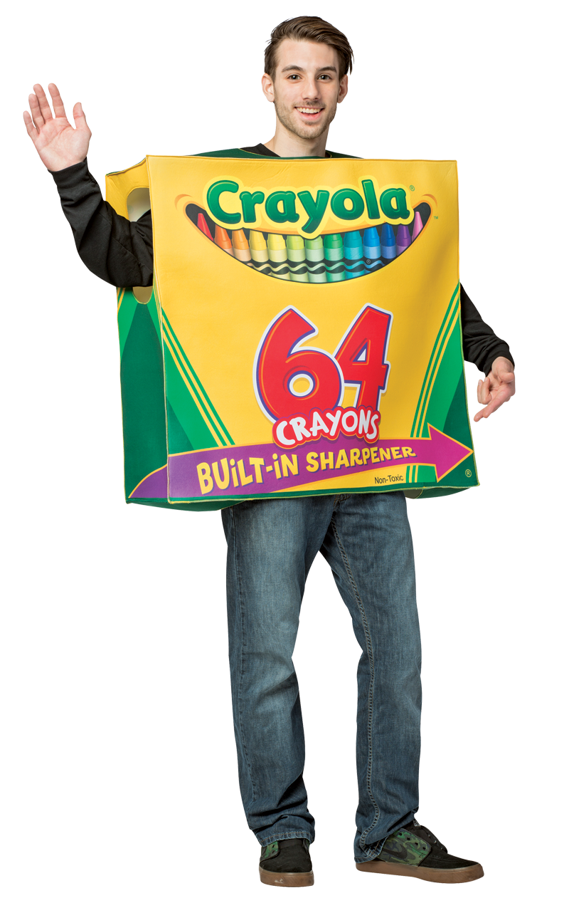Crayola Crayons 64 Box Costume