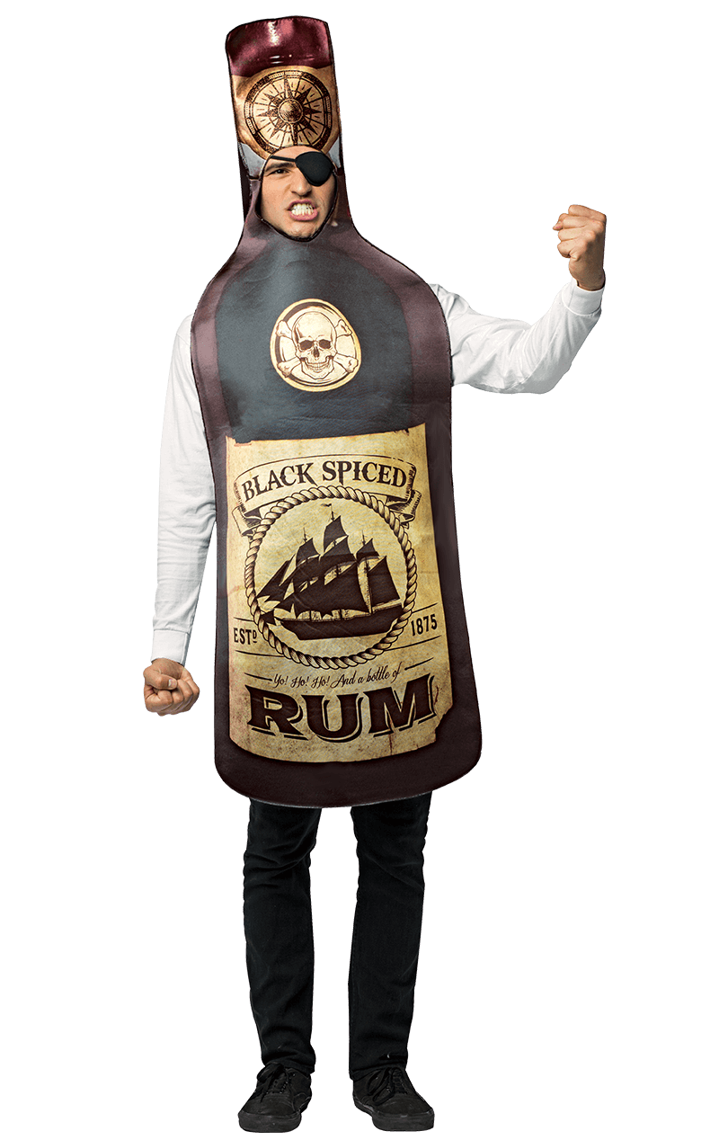 Adult Rum Bottle Pirate Costume