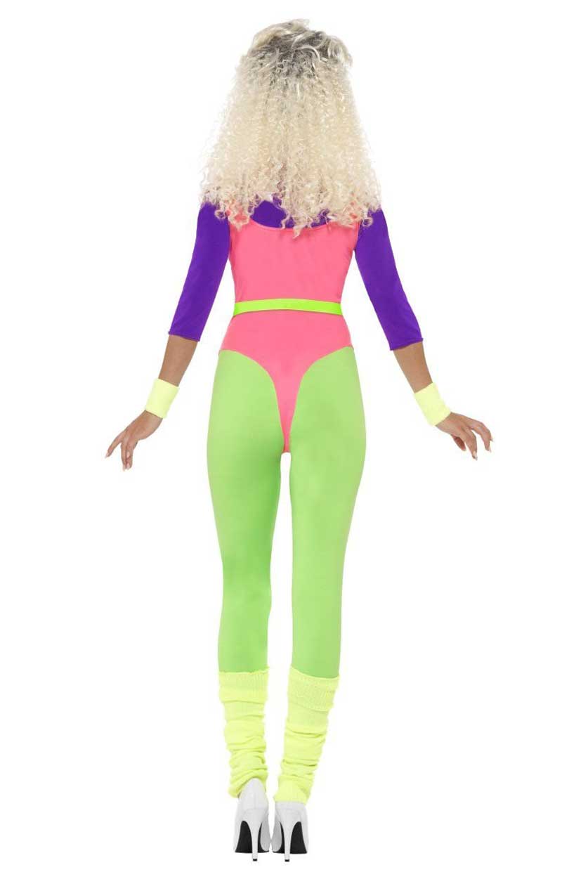 Womens 80s Work Out Costume