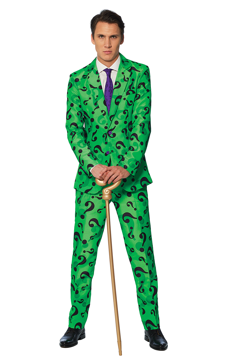 Mens SuitMeister The Riddler Suit