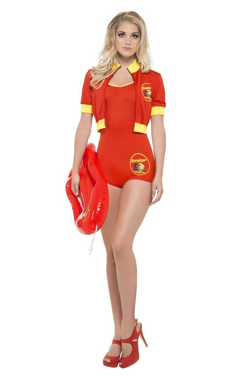 Baywatch Costume Official Bodysuit