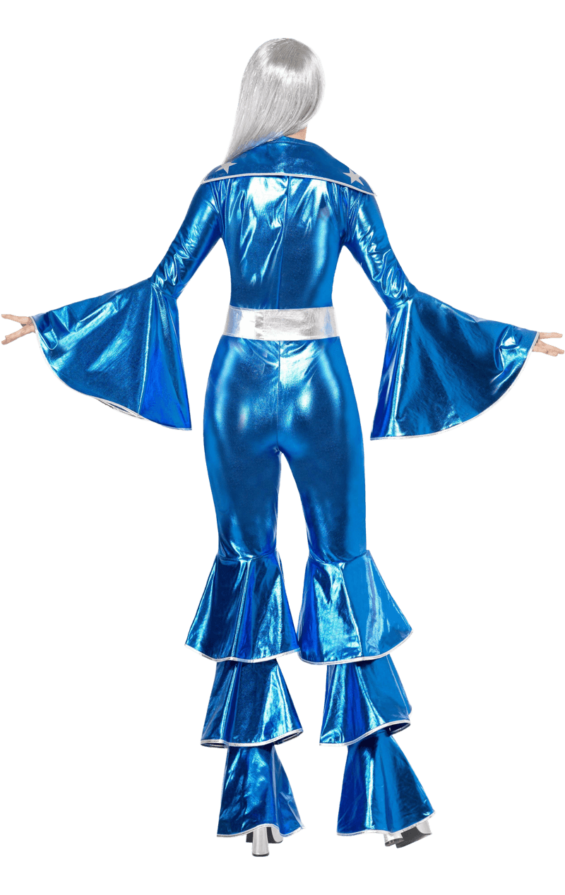 Womens Blue Dancing Queen Abba Costume