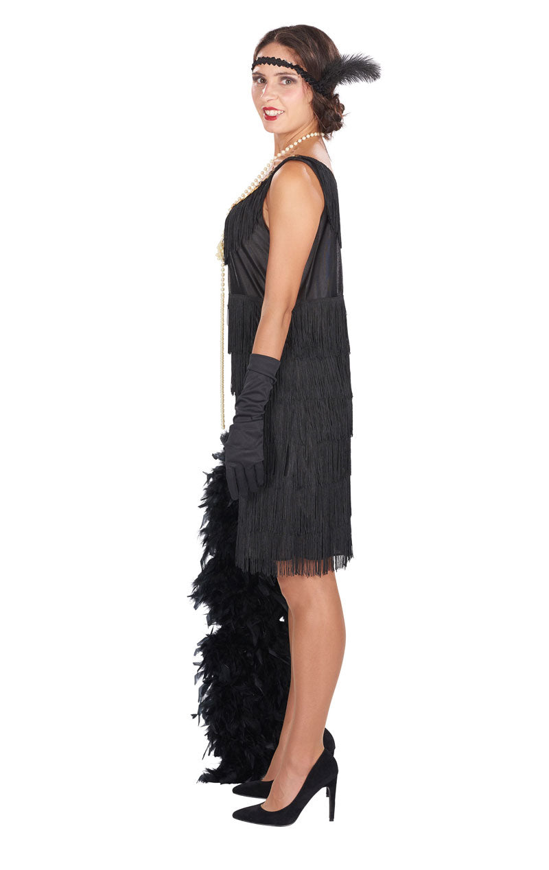 1920s Black Flapper Costume
