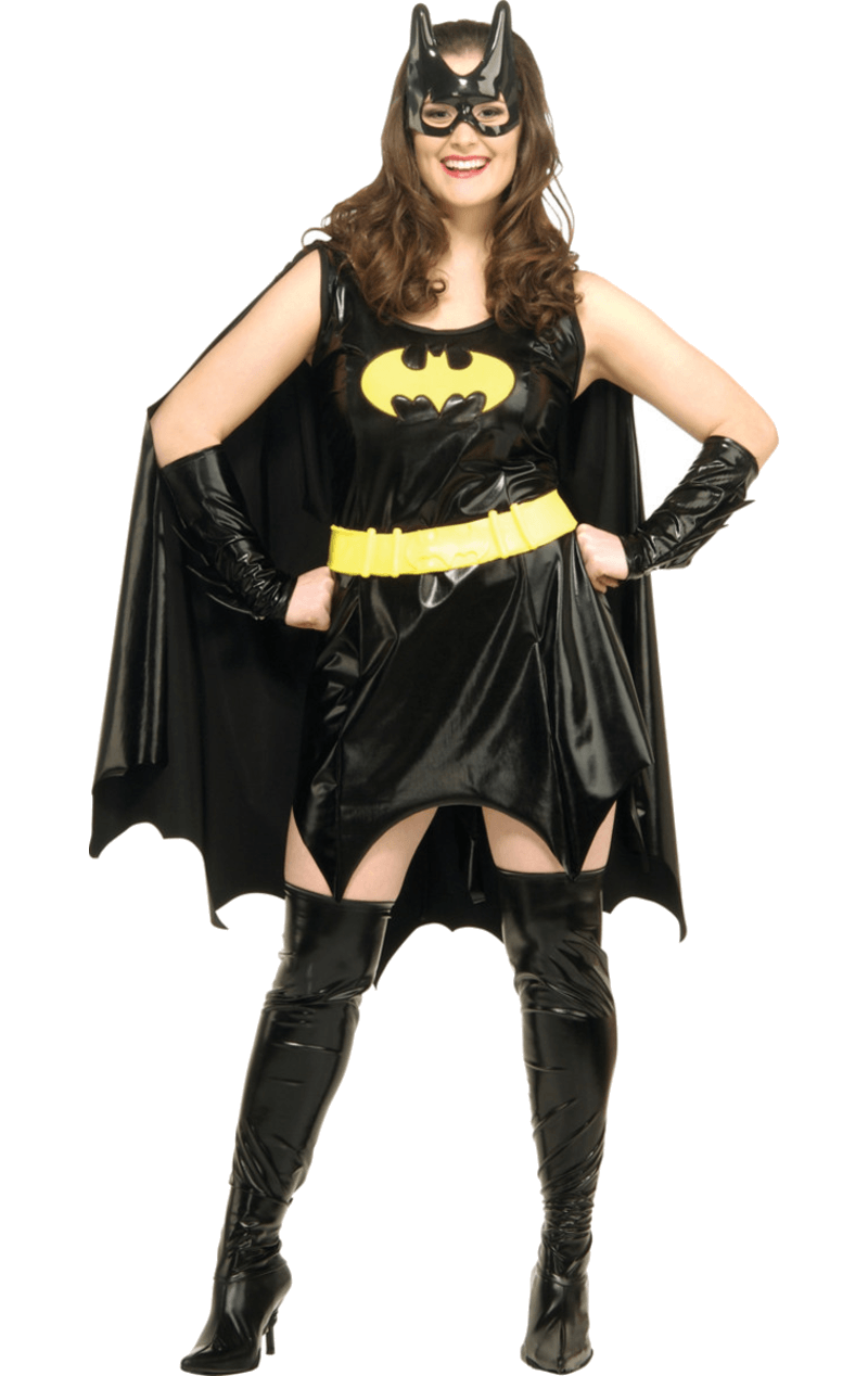 Batgirl Sexy Hero Costume (Plus Size)