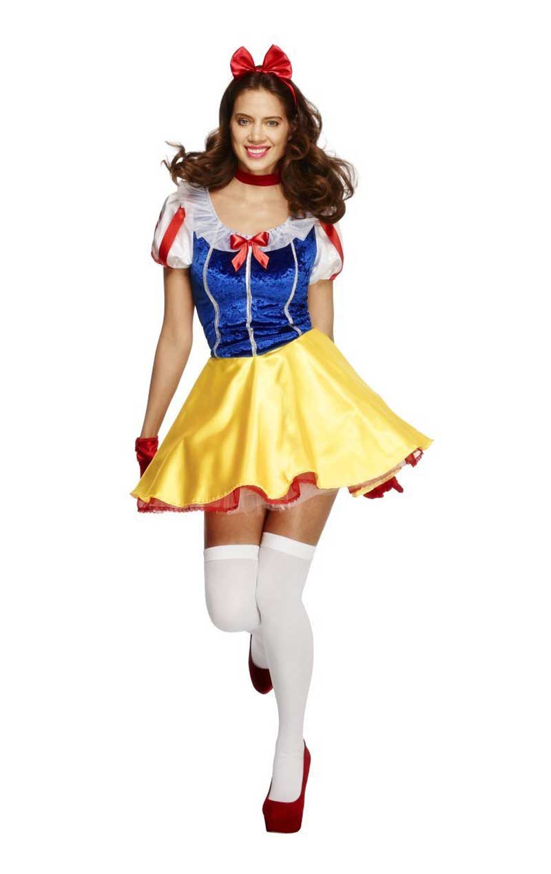 Adult Fairytale Princess Snow White Costume