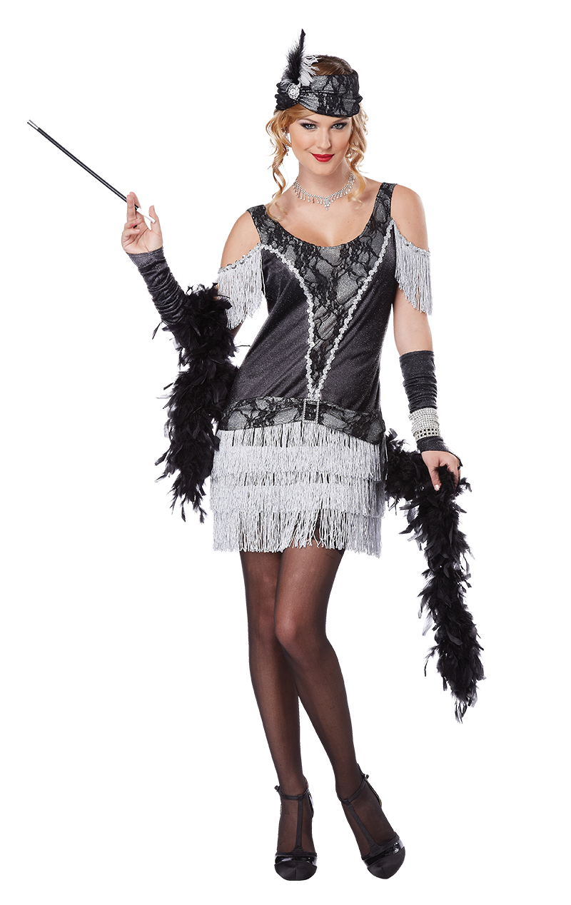 Womens 1920s Razzle Dazzle Flapper Costume