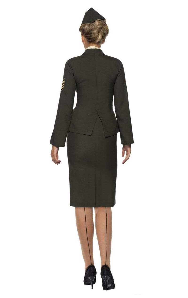 Womens Wartime Officer Uniform Costume