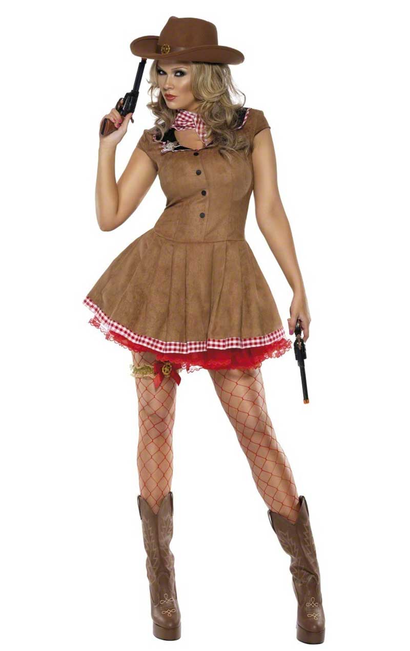 Womens Wild West Cowgirl Costume
