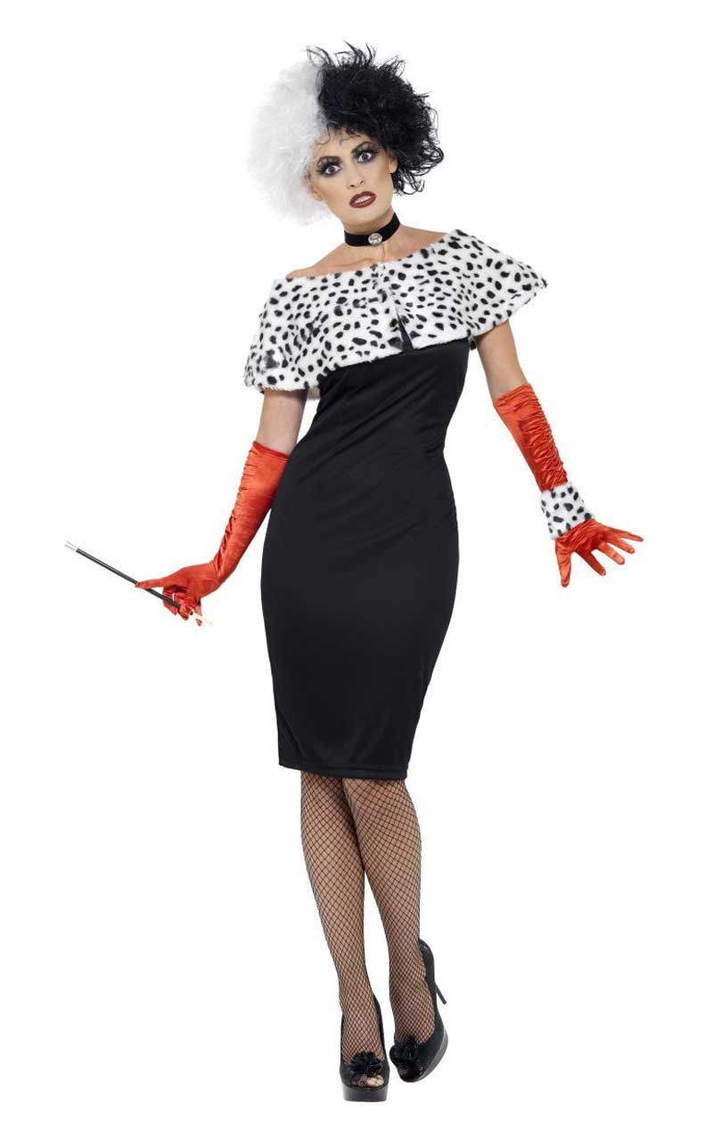 Adult Cruella De Vil Movie Costume