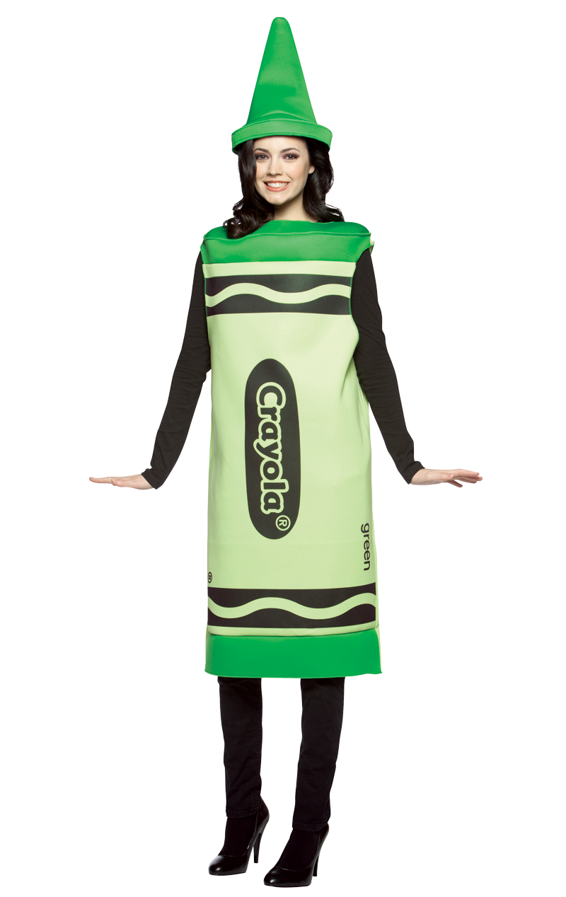 Adult Crayola Green Costume