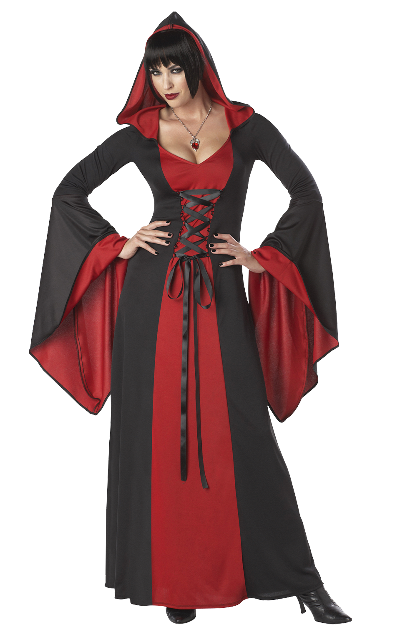 Adult Red Halloween Robe Costume