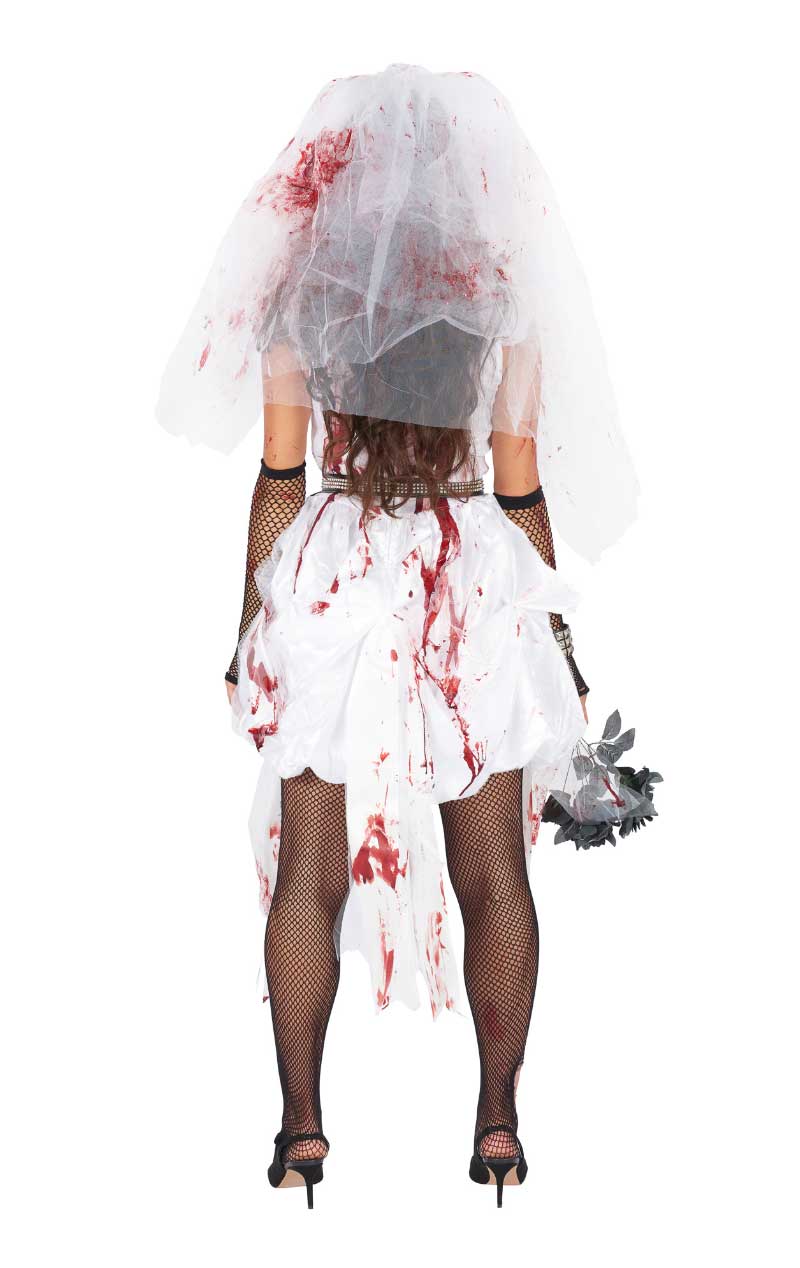 Womens Bloody Bride Halloween Costume