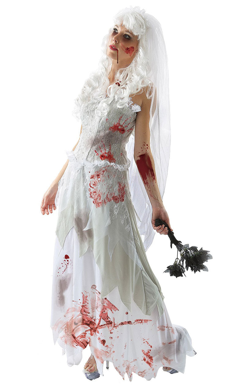 Womens Deadly Bride Halloween Costume