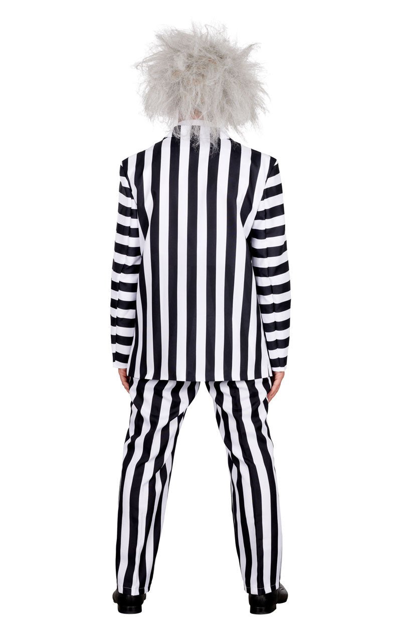 Adult Black and White Halloween Suit - Joke.co.uk