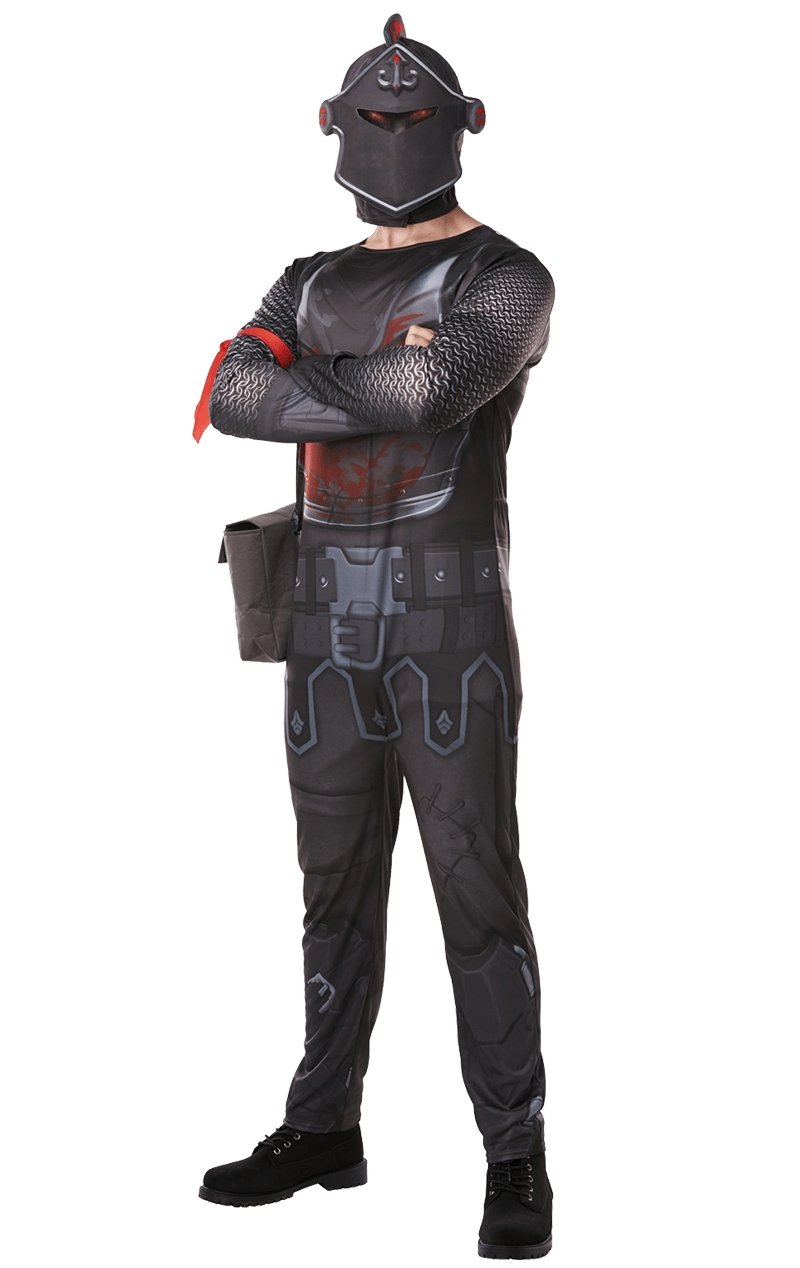 Adult Black Knight Fortnite Costume - Deluxe - Joke.co.uk