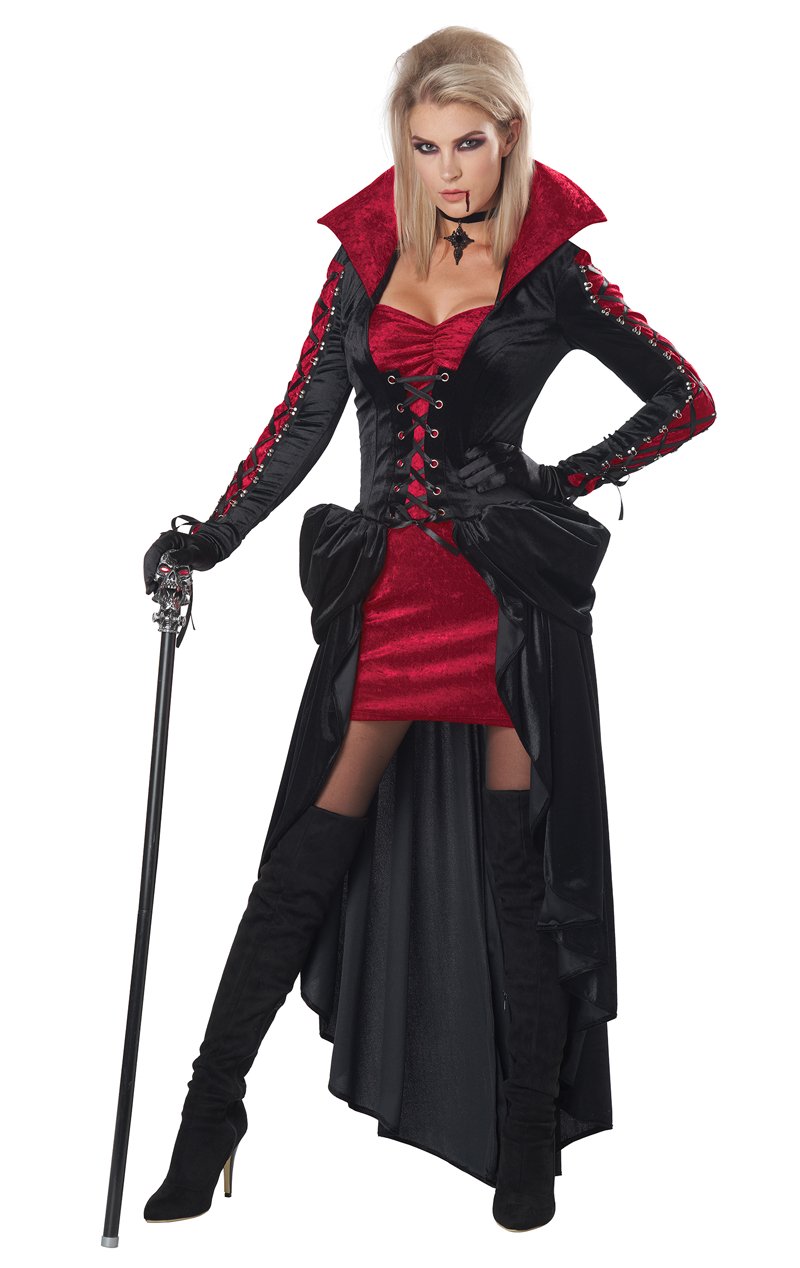 Adult Bloodthirsty Vixen Costume - Joke.co.uk