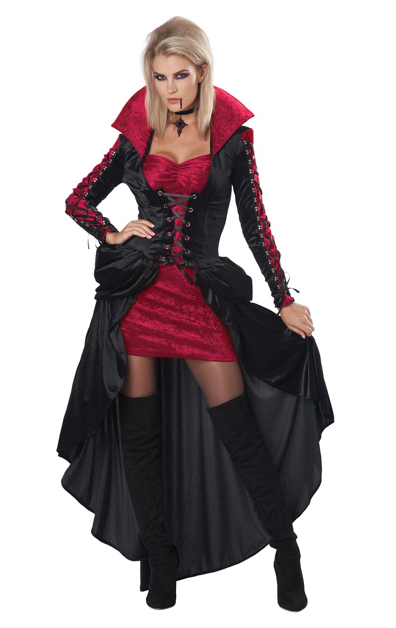 Adult Bloodthirsty Vixen Costume - Joke.co.uk